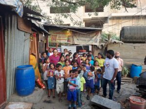 Team Sandeep Patil – Distributing Books to Children – 6